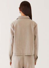 Milani Denim Jacket - Grey