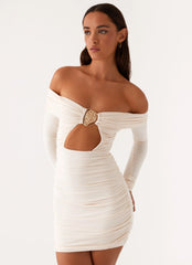 Millie Mini Dress - Ivory