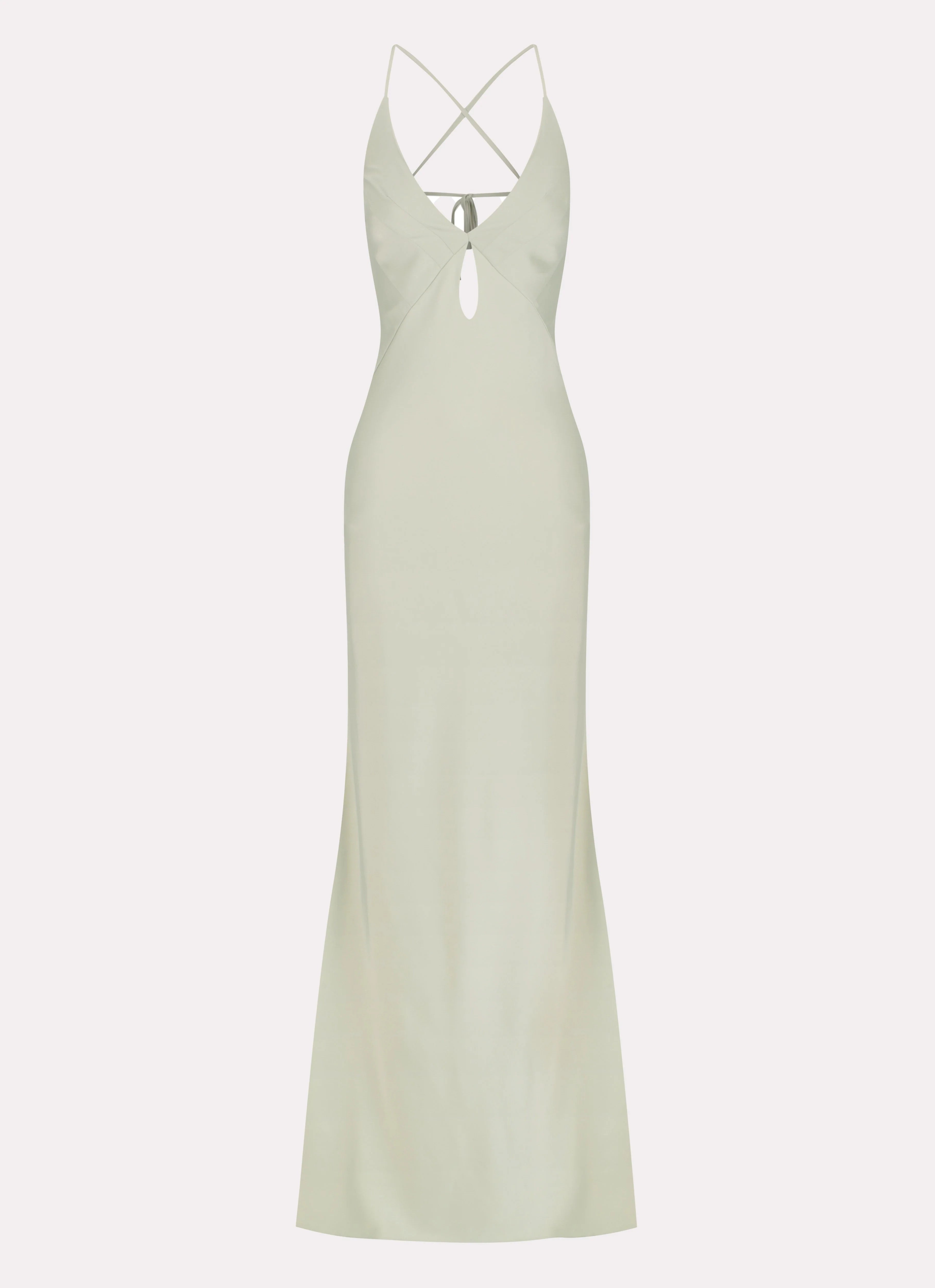 Vesper Keyhole Maxi Dress - Sage