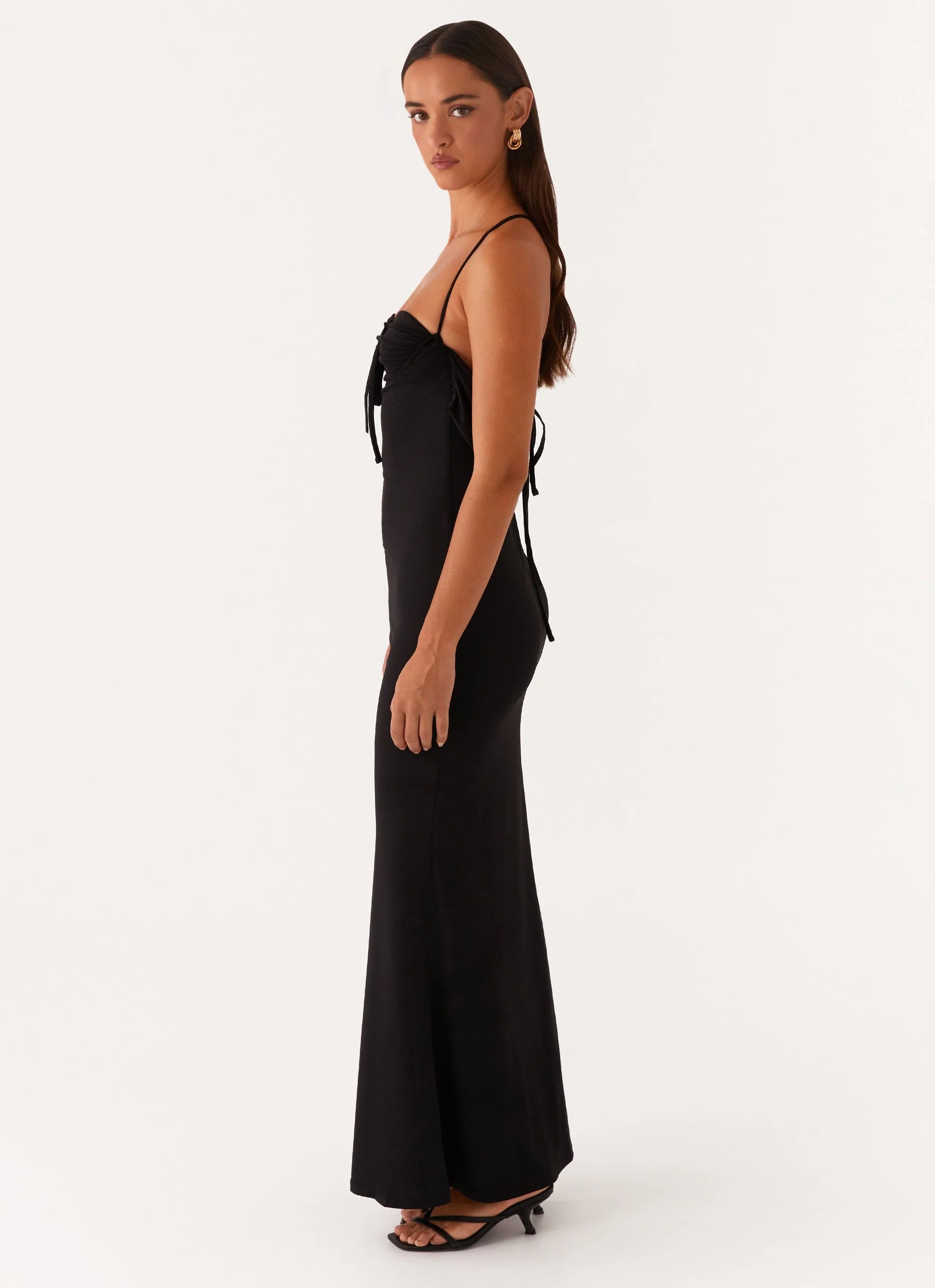 Bombshell Maxi Dress - Black