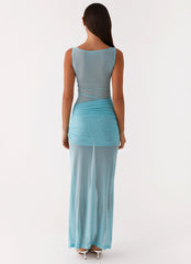 Apollo Maxi Dress - Aqua