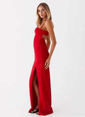 Stefanie Maxi Dress - Red