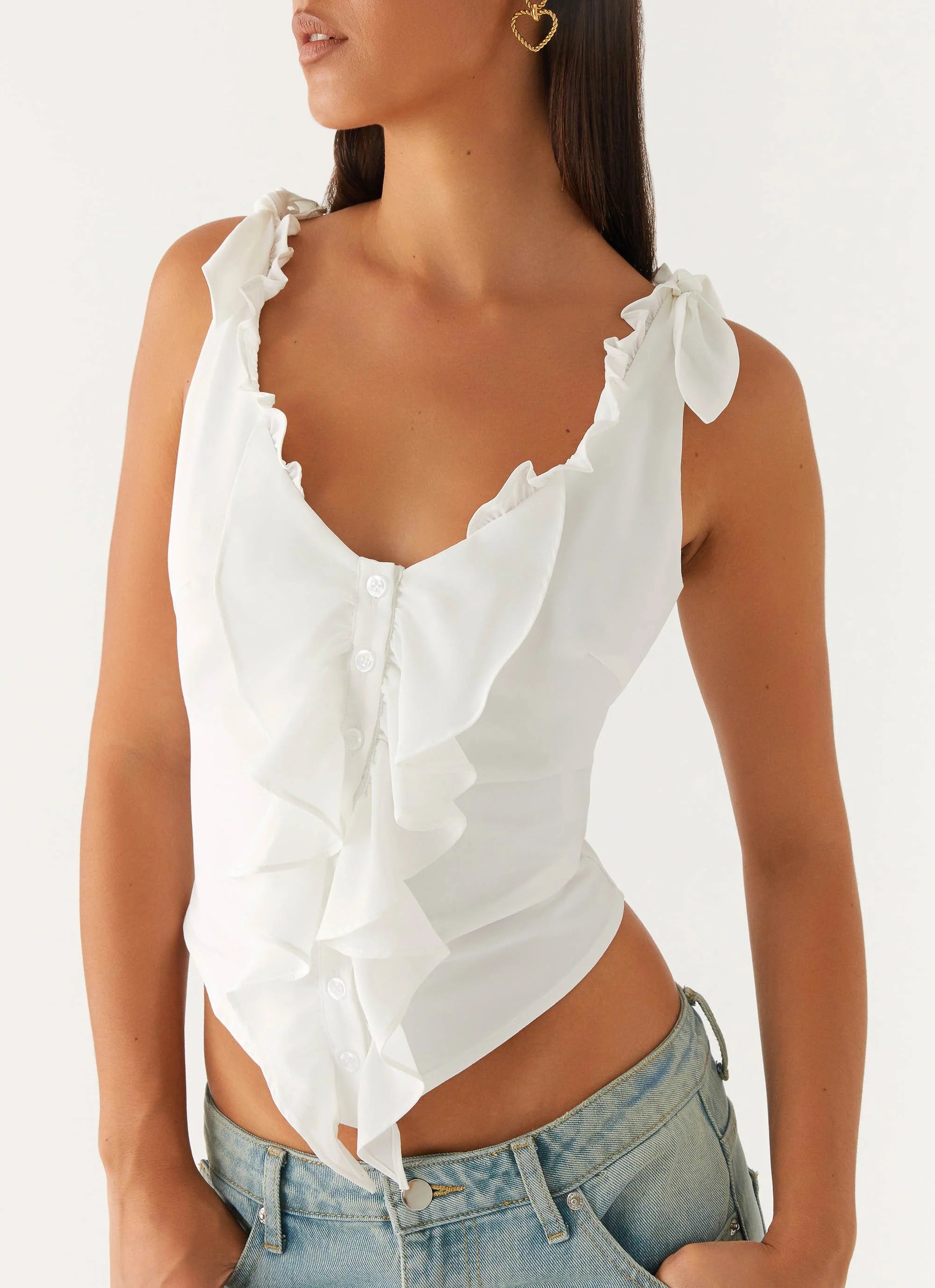 Ellery Top - White