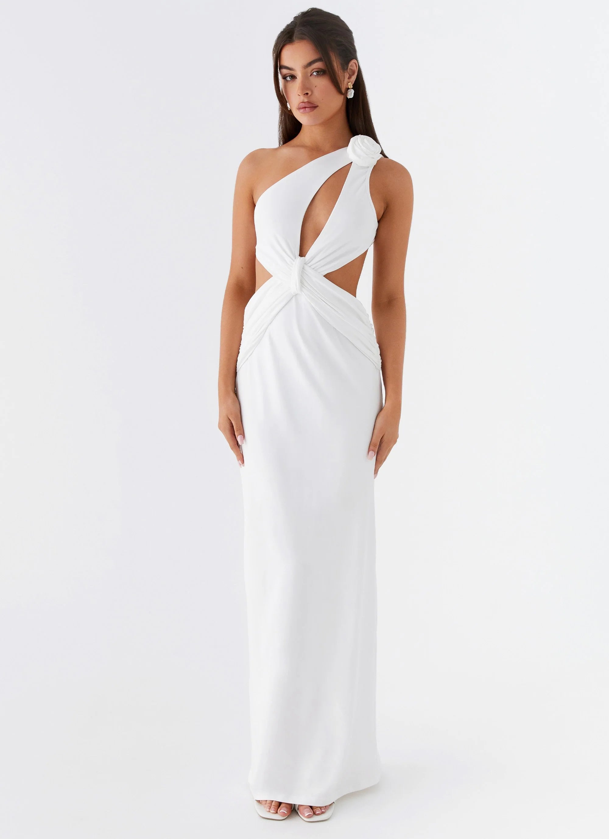 Lovesome Rosa Maxi Dress - White