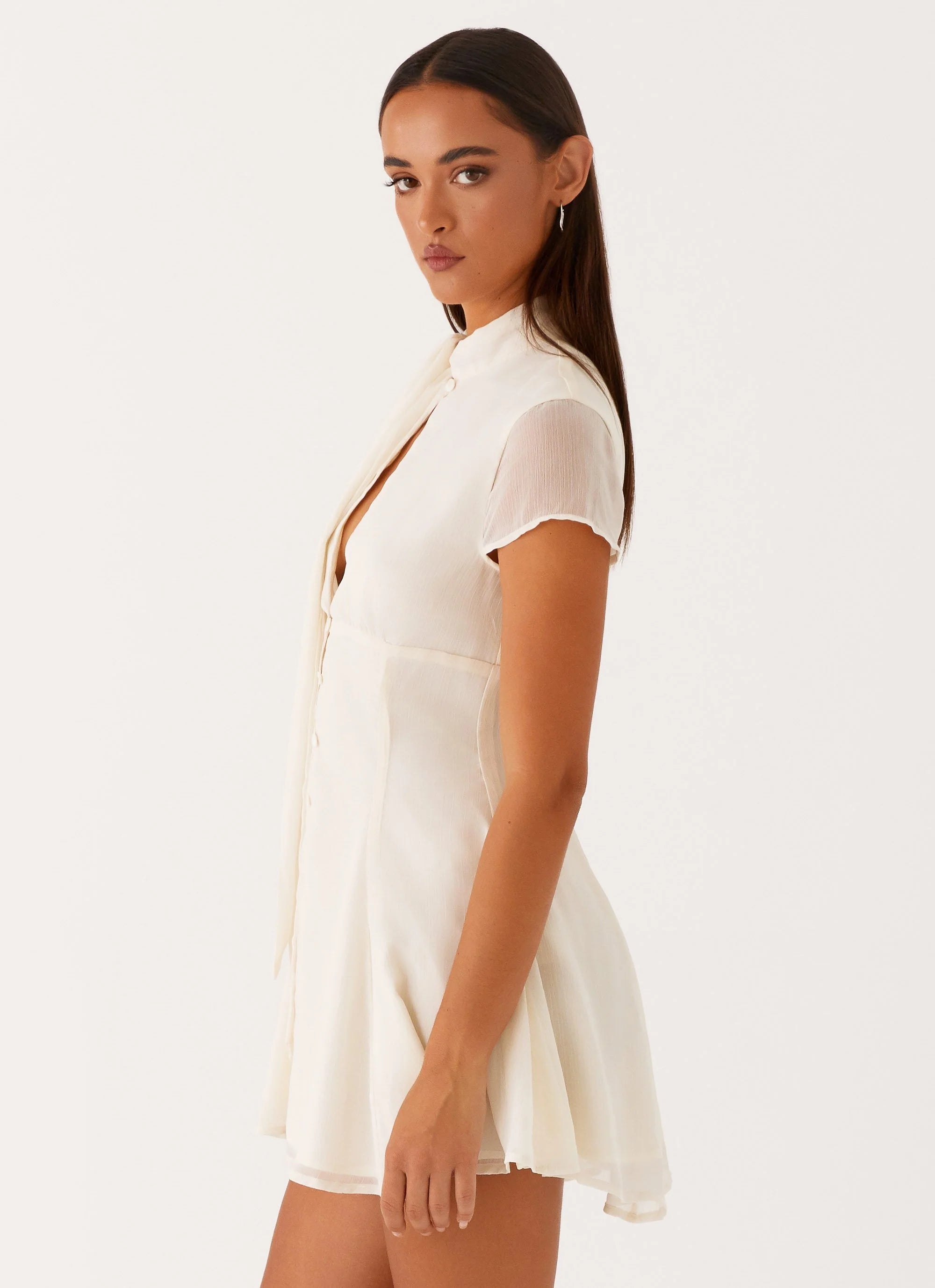 Karling Mini Dress - Ivory