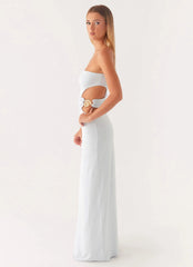 Anetta Maxi Dress - Pale Blue