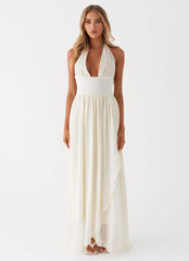 Somewhere New Maxi Dress - Ivory