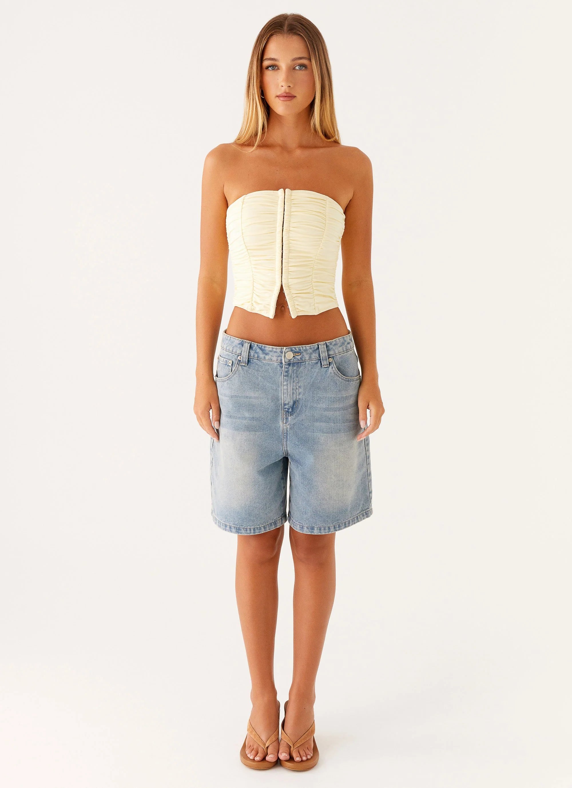 Christy Tube Top - Ivory