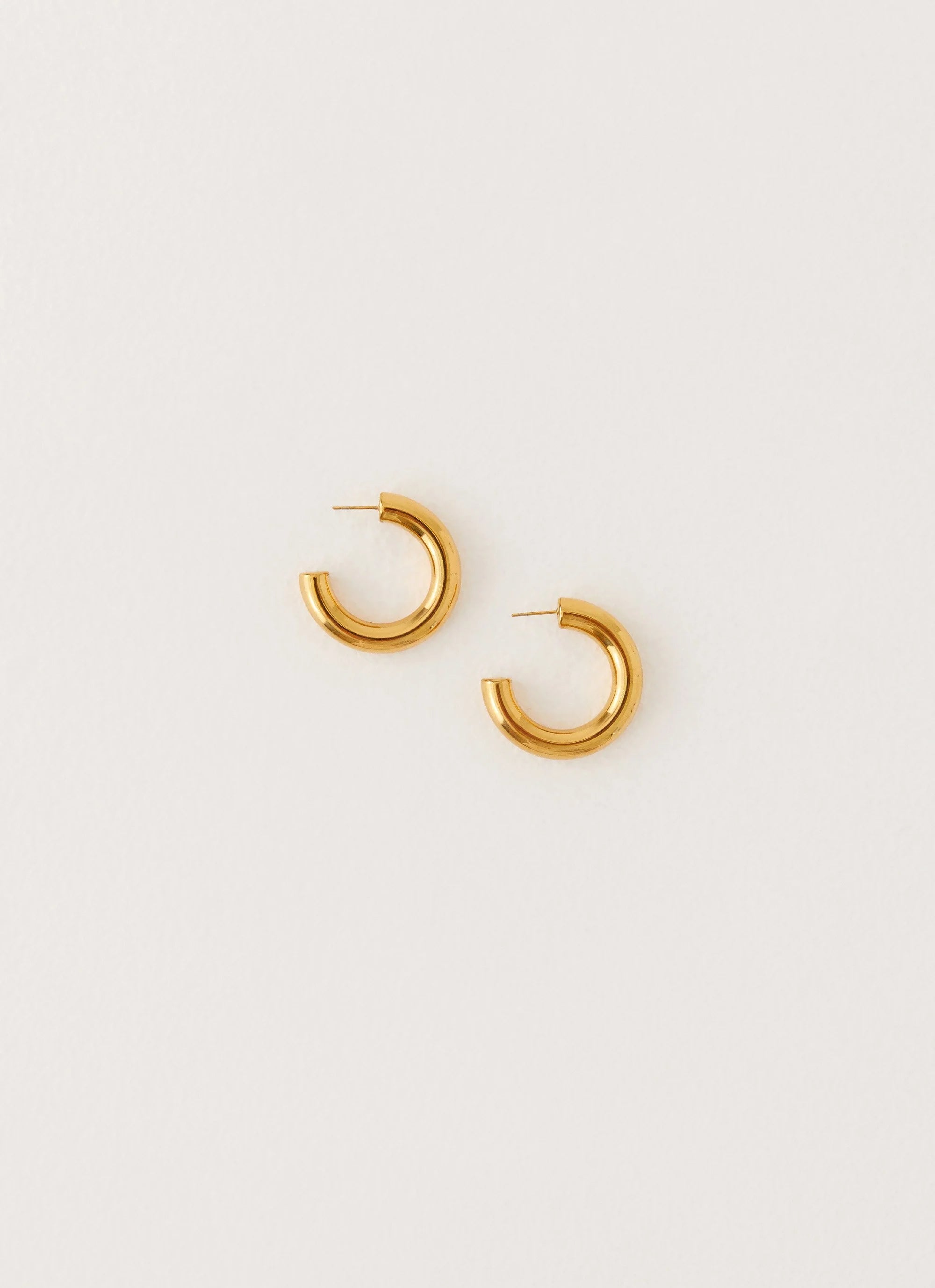 Duke Hoop Earrings - Gold