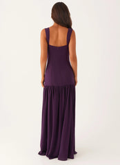 Alberta Maxi Dress - Mulberry