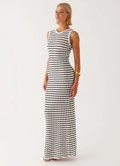 Happy Desire Maxi Dress - Multi Stripe