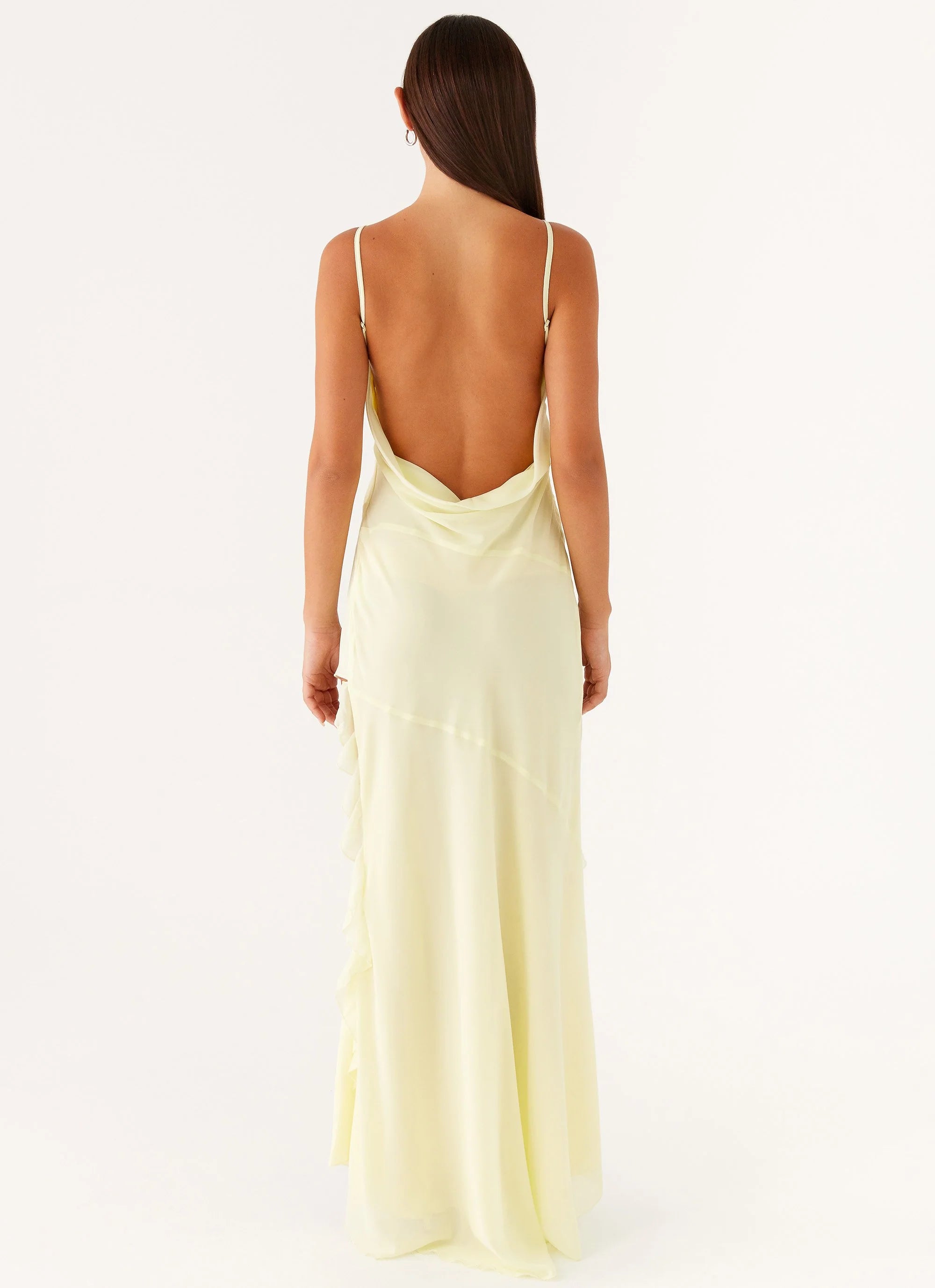 Ariel Maxi Dress - Baby Yellow