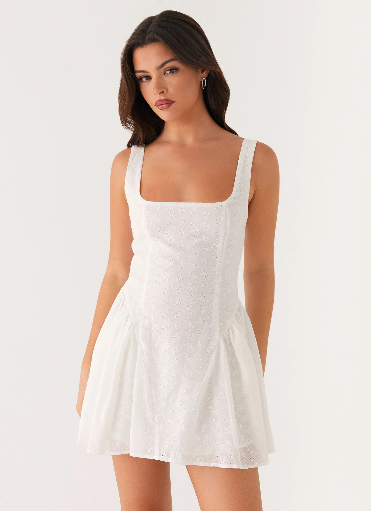 Alyssa Mini Dress - White