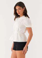 Valerie Blouse - White