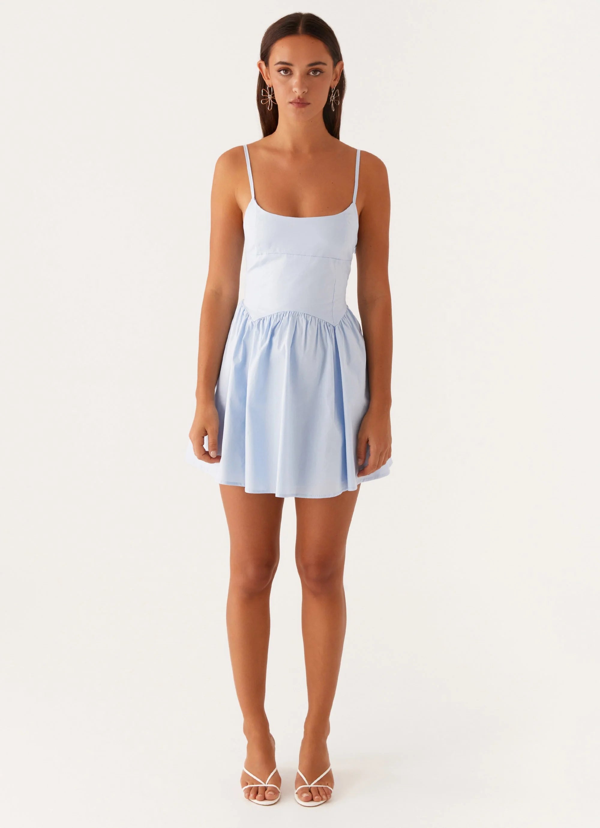 Tesoro Mio Mini Dress - Baby Blue