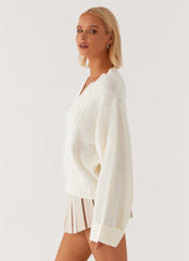 Play Pretend Knit Jumper - Ivory