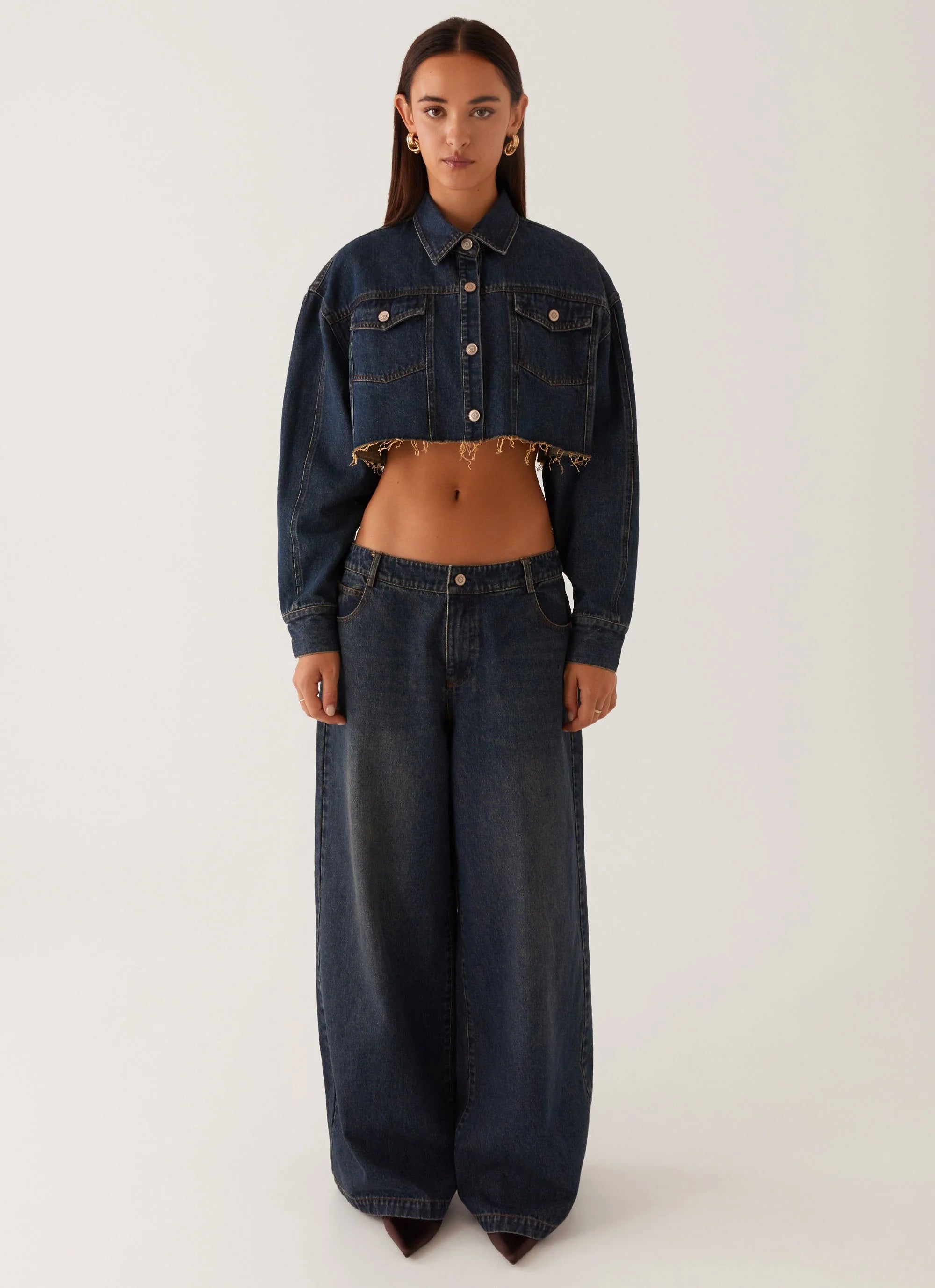 Colorado Wide Leg Jeans - Blue