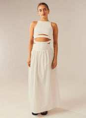 Meet Me In Majorca Maxi Dress - White