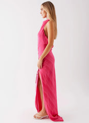 Heartbeat Maxi Dress - Pink