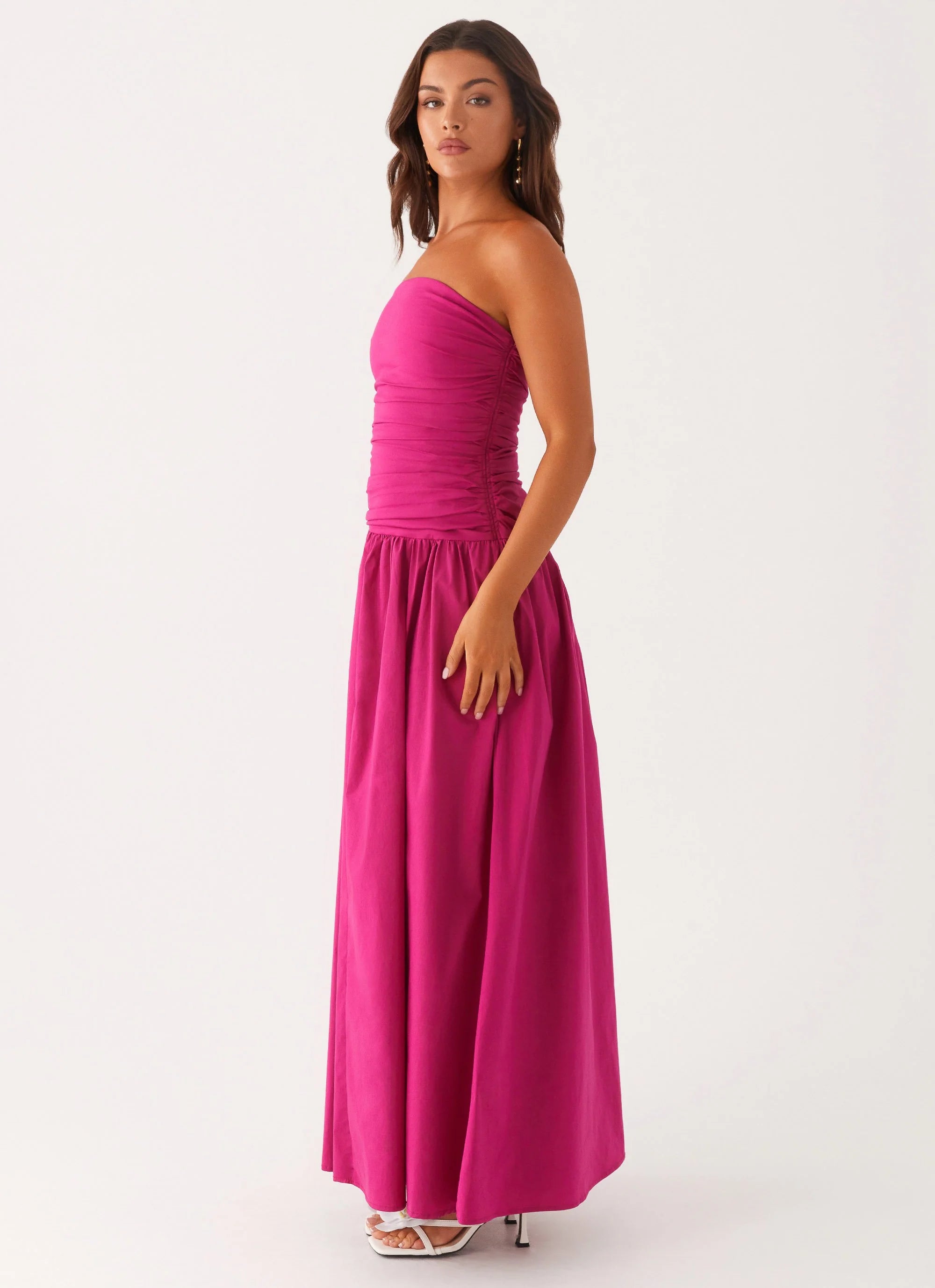 Carmel Maxi Dress - Fuchsia