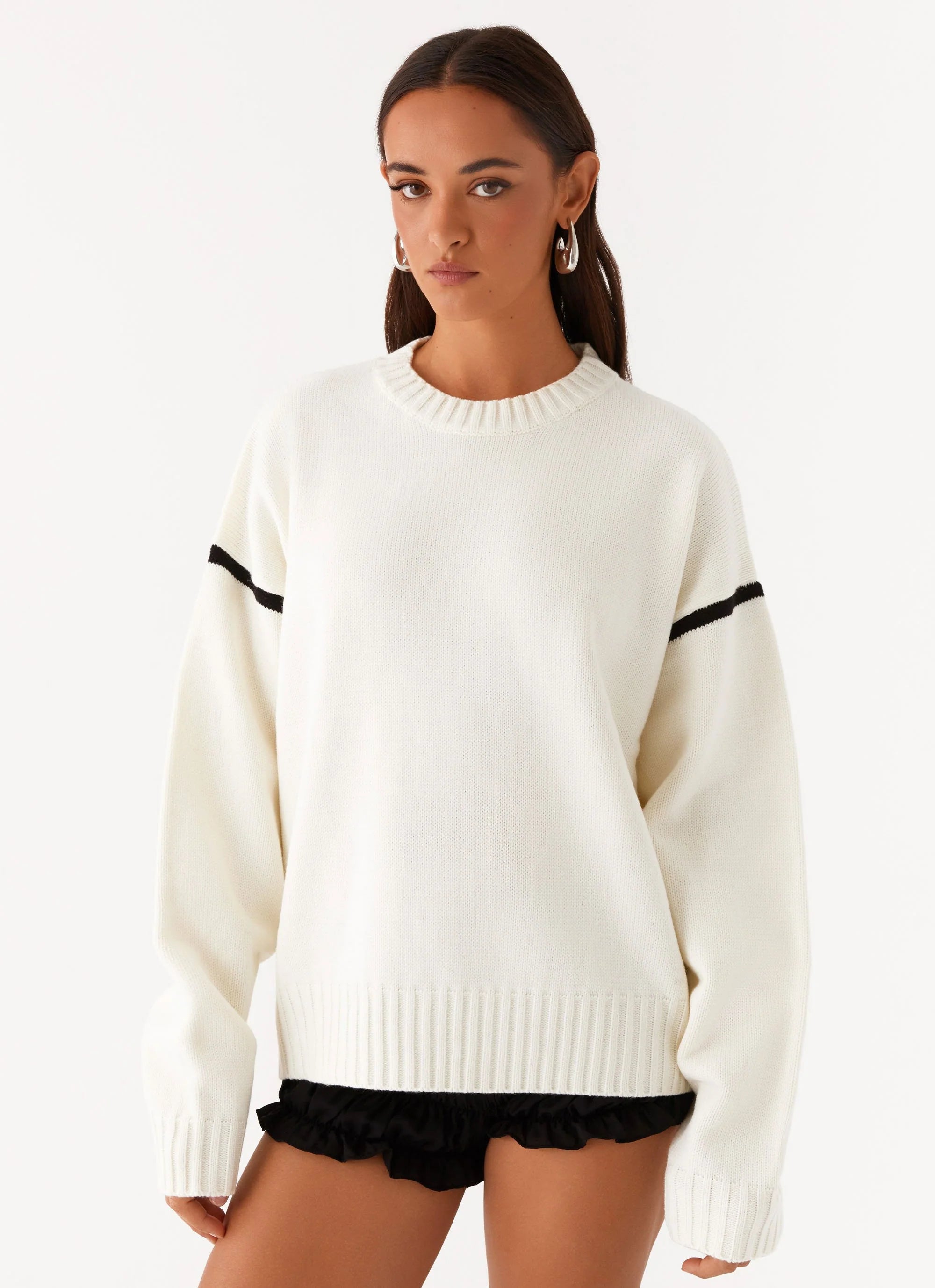 Tessa Knit Sweater - Ivory