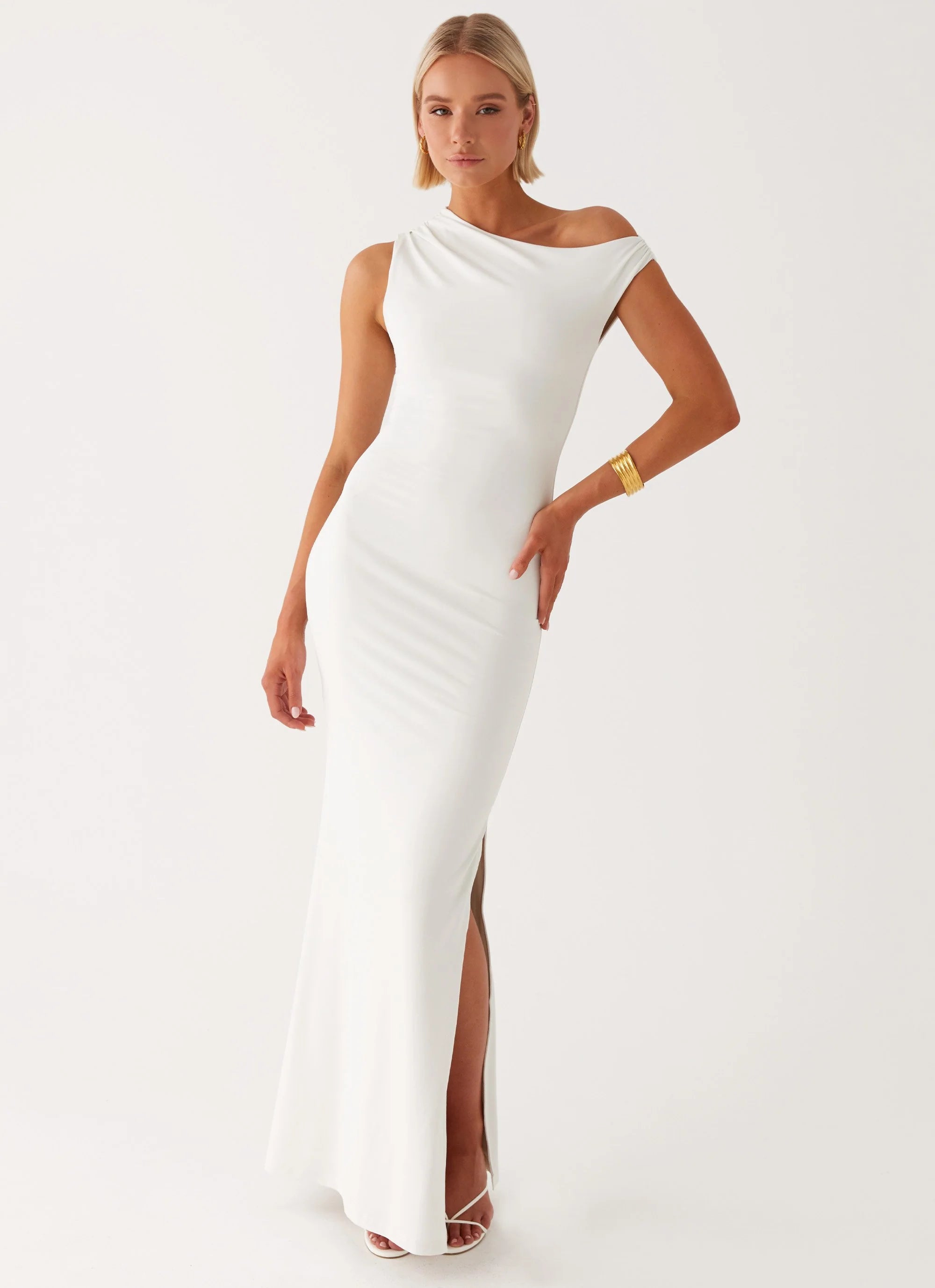 Mendes Maxi Dress - White