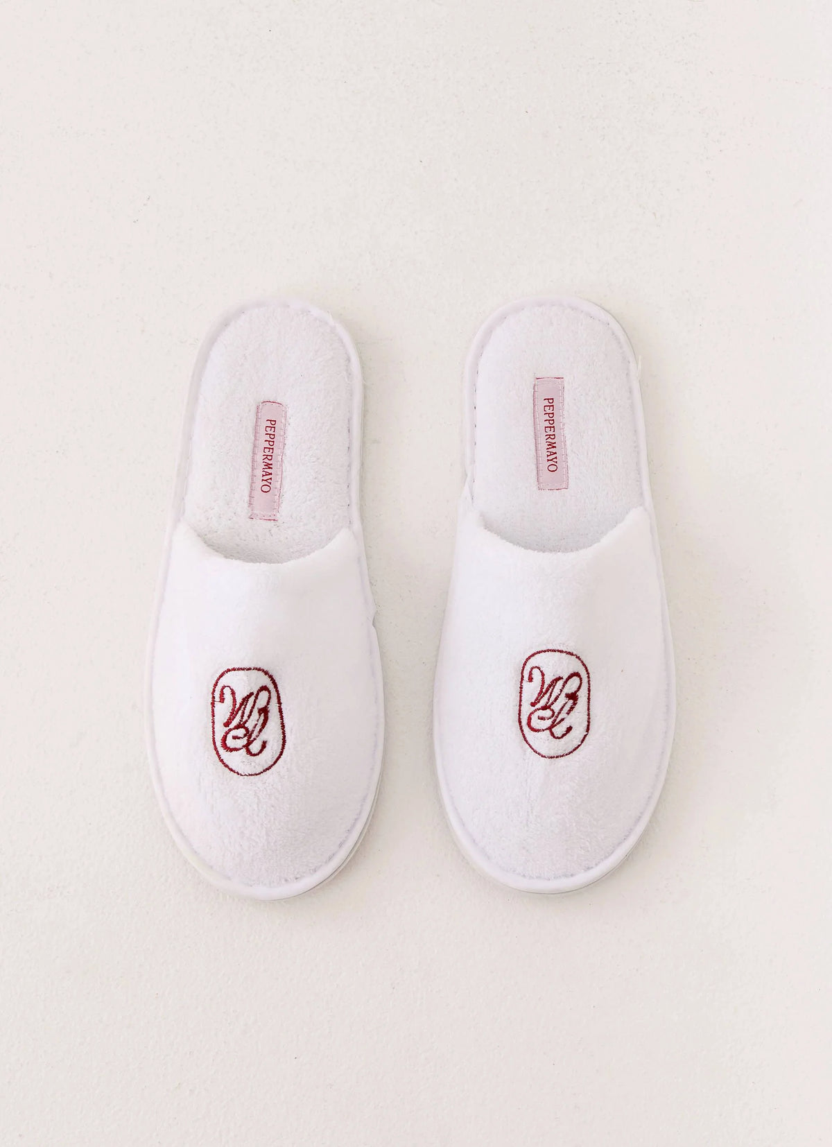 Galaxycond Branded Slippers - White