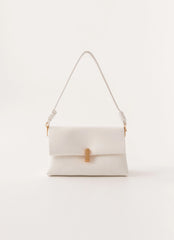 No Rules Shoulder Bag - White